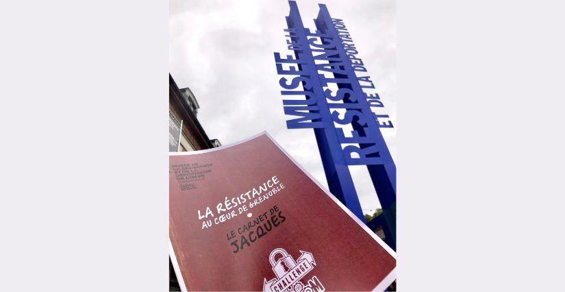 "Le carnet de Jacques", jeu de piste dans la ville, avec le Musée de la Résistance et de la Déportation de l'Isère - Grenoble