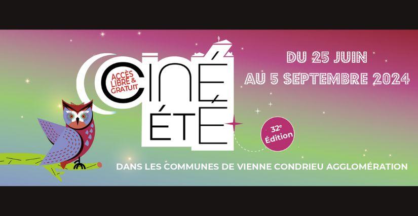 "Ciné été", cinéma en plein air - Vienne Condrieu Agglomération