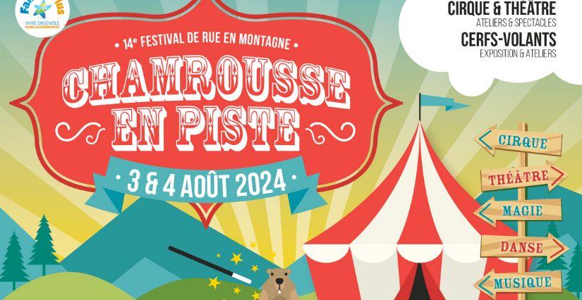 "Chamrousse en piste", festival de rue en montagne, à Chamrousse 1750