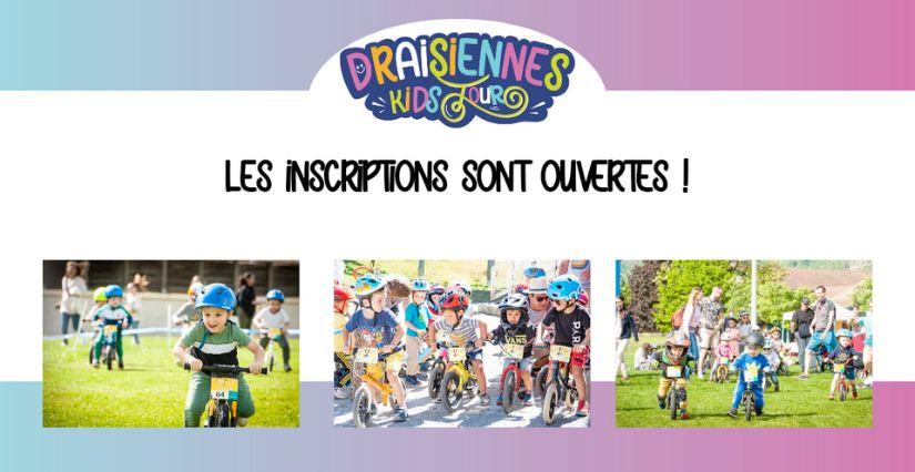 "Draisiennes Kids Tour", la course de draisiennes pour les 2-5 ans en Isère !