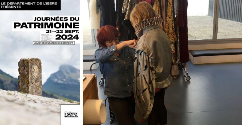 Journées Européennes du Patrimoine: visite en famille de la Maison de la Culture (MC2), avec essayage de costumes - Grenoble 