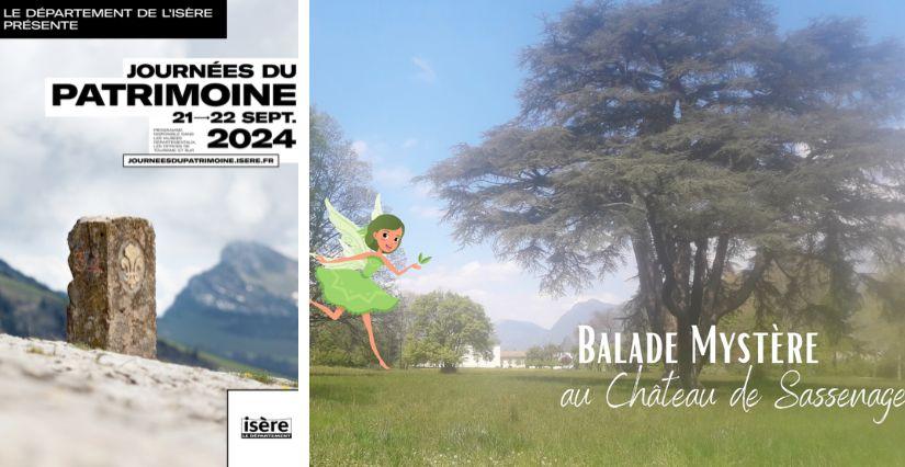 "Balade Mystère au château de Sassenage", jeu de piste digital
