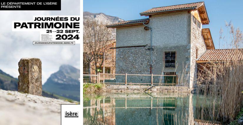 Journées Européennes du Patrimoine: animations et visite guidée du Moulin des Ayes et de son jardin - Crolles