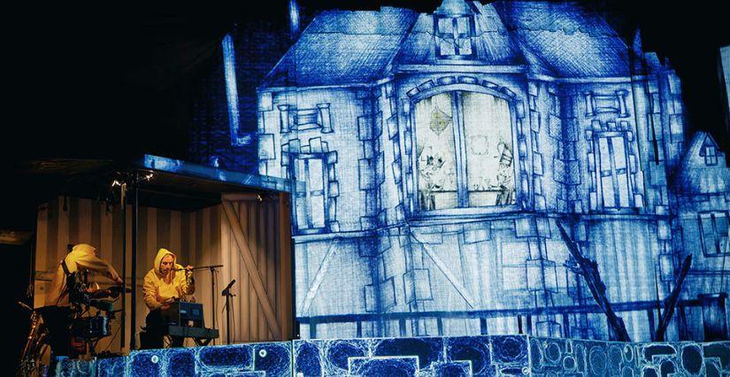 "Fantôme", ciné-concert organisé par l'Hexagone, à la Caserne de Bonne - Grenoble