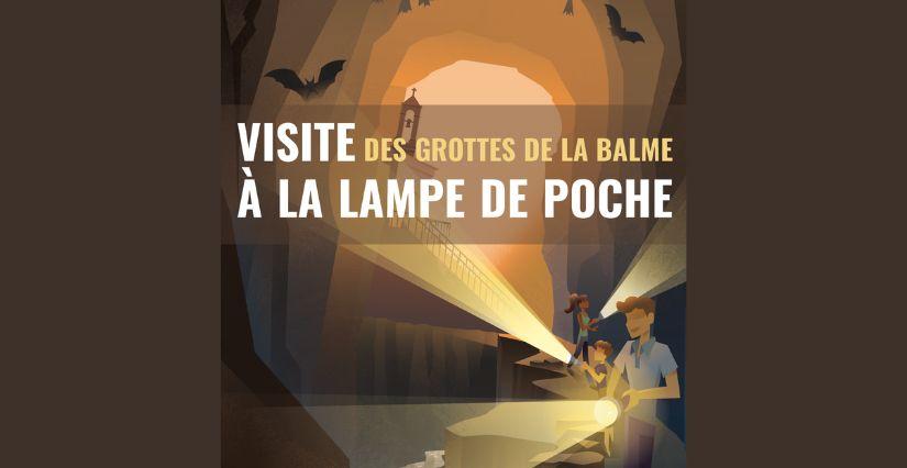 Visite des Grottes de La Balme à la lampe de poche, une expérience unique à vivre en famille