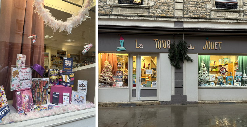 La beauté des jouets en bois à La Tour du Jouet