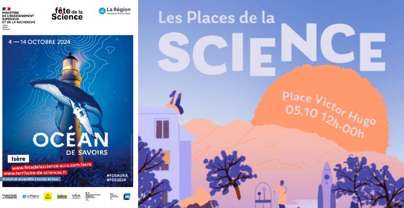 Fête de la Science 2024 : "Les Places de la Science" à Grenoble