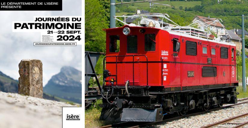 Les Journées Europénnes du Patrimoine au Petit Train de La Mure: découverte des locomotives électriques 1932