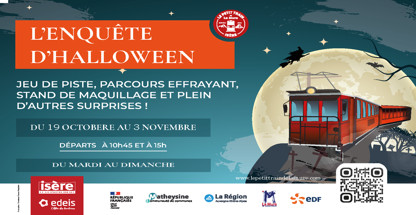 L'enquête d'Halloween au Petit Train de la Mure, des animations pour toute la famille !