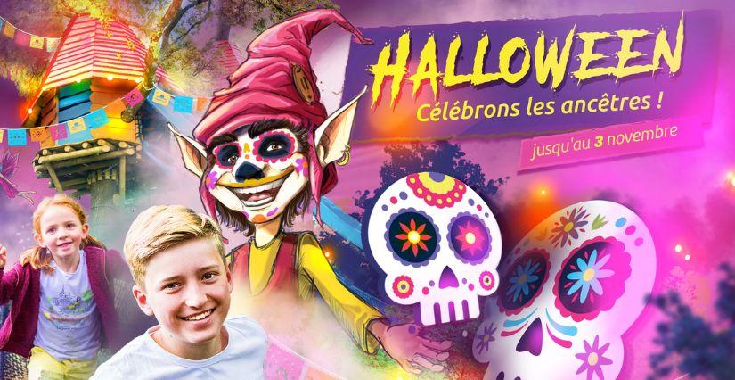 Fêtez Halloween au Bois des Lutins, parc de loisirs nature à Diémoz