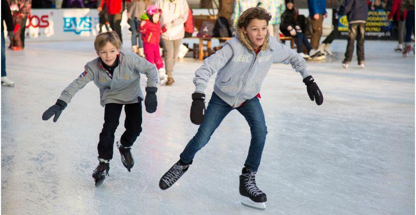 Patinoire éphémère aux Avenières Veyrins-Thuellin