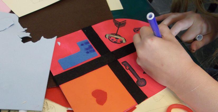 "À chacun son blason", atelier enfants au Musée de l'Ancien Évêché à Grenoble 