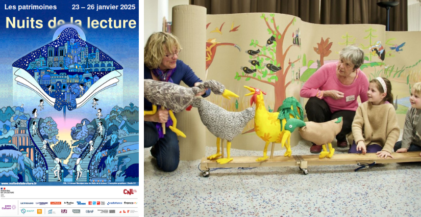 Nuits de la lecture : animations en famille à Échirolles