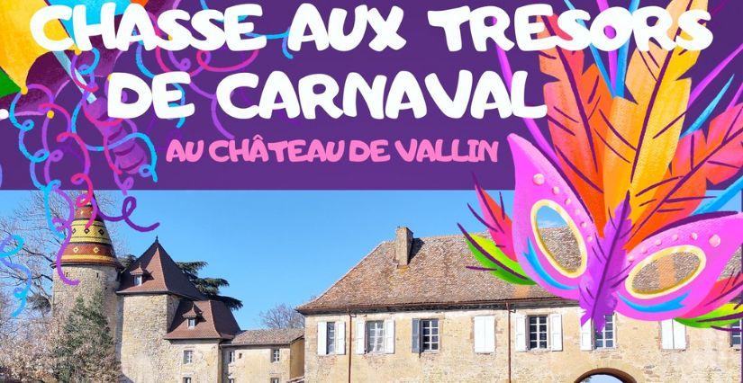 Chasse aux trésors de carnaval au Château de Vallin - Saint-Victor-de-Cessieu