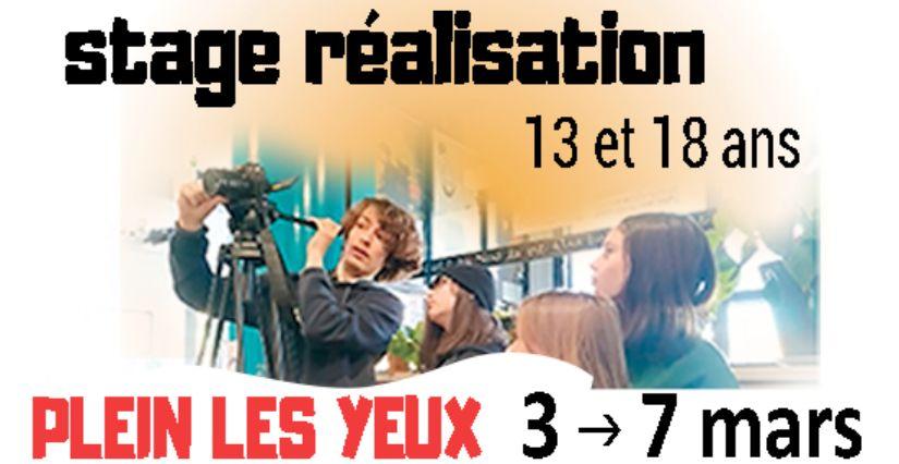 Stage de réalisation d'un film, pour les ados, au Ciné-Théâtre de La Mure