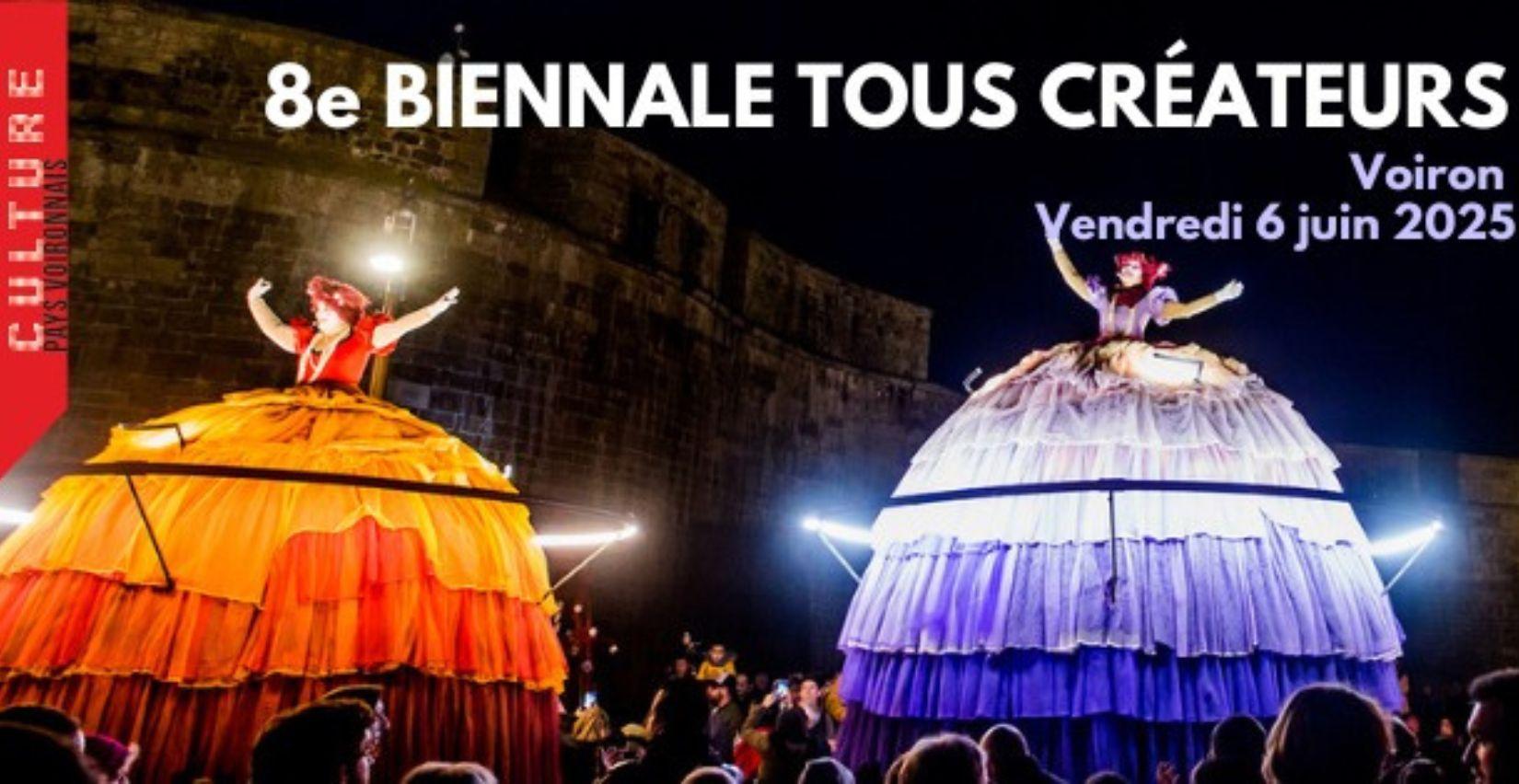 "Biennale Tous Créateurs", déambulation festive et artistique à Voiron - organisée par le Grand Angle 