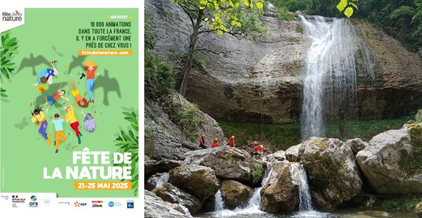 Découverte de la biodiversité des canyons, animation sur les rives des Ecouges avec Canyon Envie 