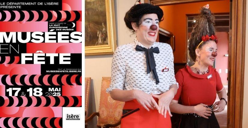 "Des clowns et des musées", visite guidée clownesque au Domaine de Vizille - Musée de la Révolution française