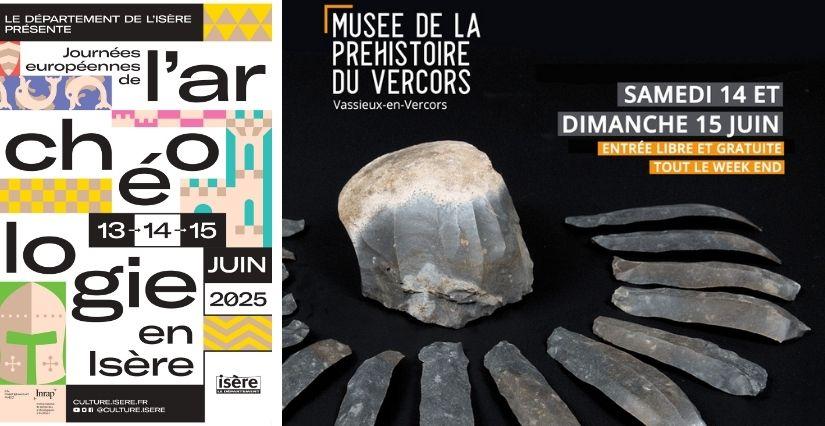 Journées européennes de l'archéologie au Musée de la préhistoire du Vercors, animations pour enfants - Vassieux-en-Vercors