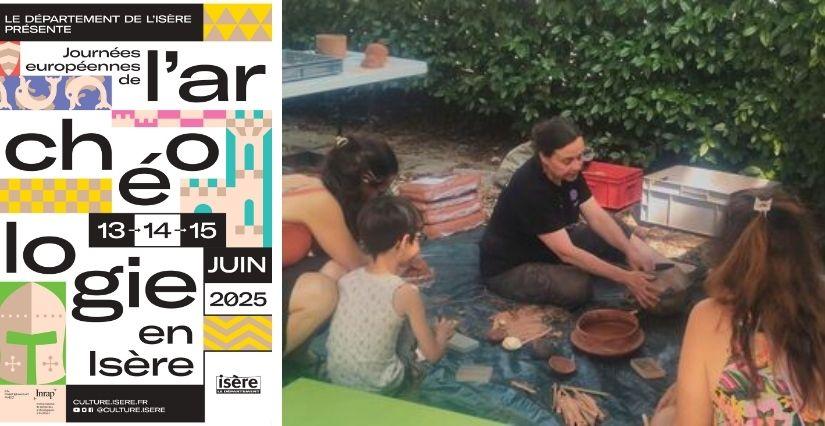 Les Journées européennes de l'archéologie chez Paléotime à Villard-de-Lans