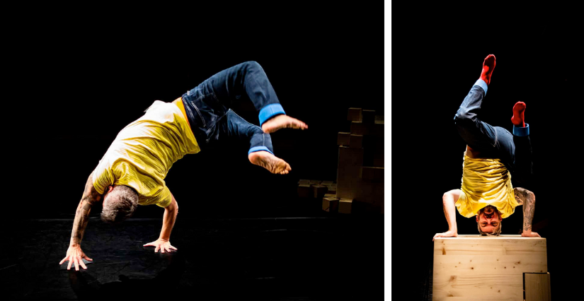 "mOts premiers", spectacle de danse et théâtre, à l'Espace 600 à Grenoble