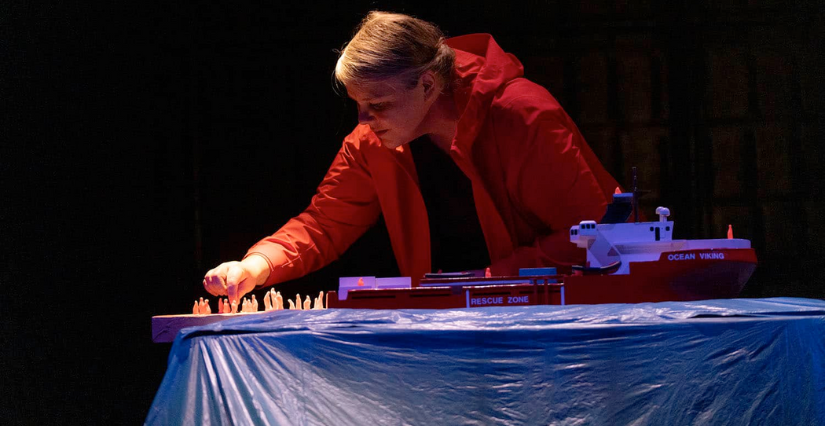 "Esquif (à fleur d’eau)", spectacle de musique et théâtre, à l'Espace 600 à Grenoble