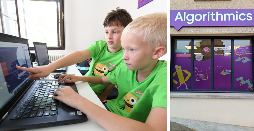 Algorithmics et Kids&Us à Bourgoin-Jallieu, cours de programmation et d'anglais pour les enfants