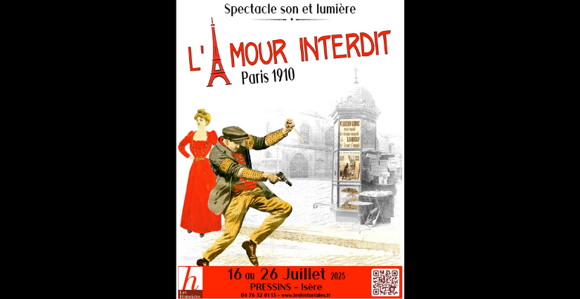 "Les Historiales", spectacle son et lumière à Pressins