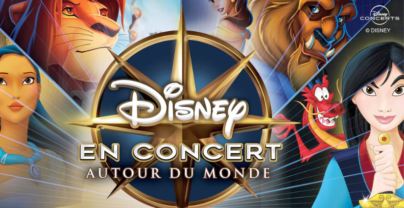 Spectacle DISNEY EN CONCERT "Autour du Monde", au Summum à Grenoble