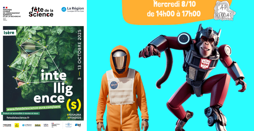 Fête de la Science 2025 : "Deepfake : ce film n’existe pas", atelier numérique au Cap Berriat à Grenoble et à la Médiathèque de Pact