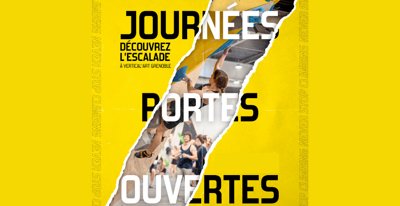 Journées portes ouvertes à la salle d'escalade Vertical'Art Grenoble - Saint-Martin-d'Hères