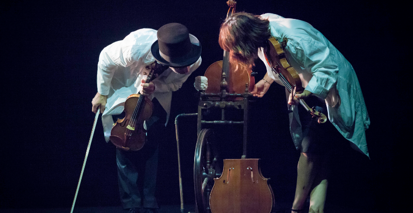 "Boîte à cordées", spectacle musical au Théâtre Sainte Marie d'en Bas à Grenoble