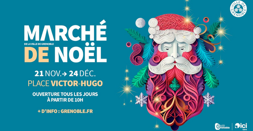 Marché de Noël à Grenoble 