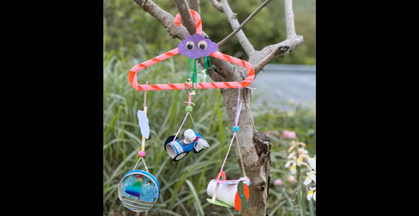 "Mobiles des petits voyageurs", atelier en famille, au musée de l'Ancien Évêché à Grenoble