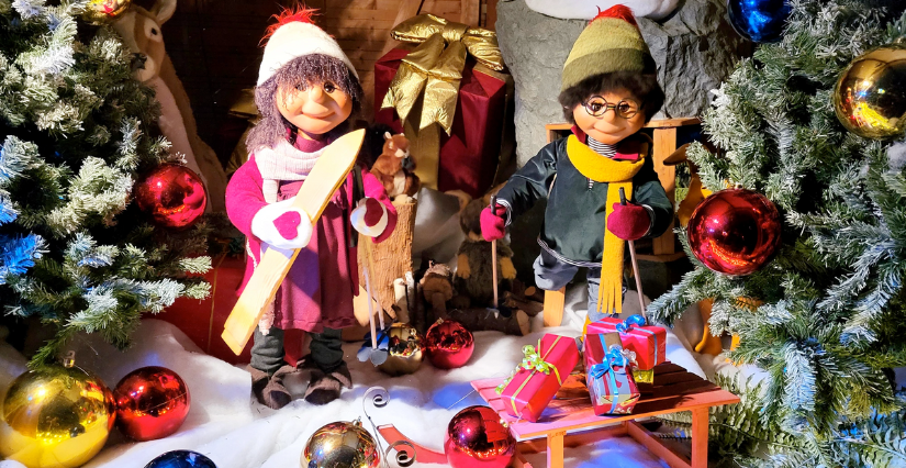 La féerie de Noël à La Magie des Automates ! Visite et jeu de Noël en famille - Lans-en-Vercors 