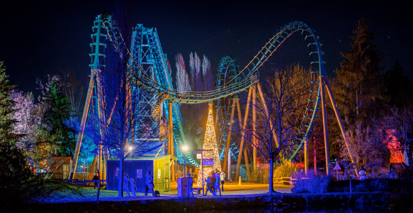 "Merry ChristWAAAs", décors et animations de Noël au parc Walibi - Les Avenières