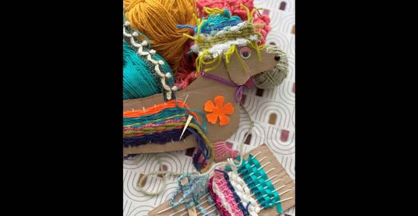 "Jeux de fils", atelier au Musée de l'Ancien Évêché à Grenoble