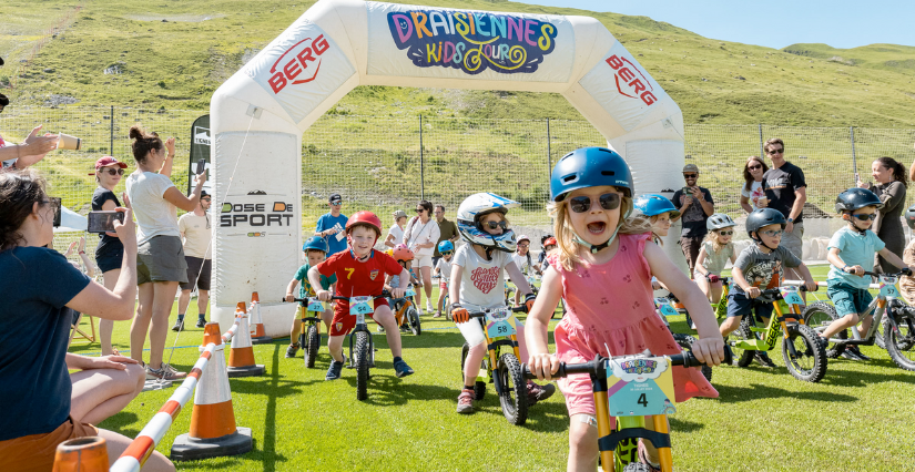 "Draisiennes Kids Tour 2026", la course de draisiennes pour les 2-5 ans en Isère, en Savoie et dans les Alpes-de-Haute-Provence !