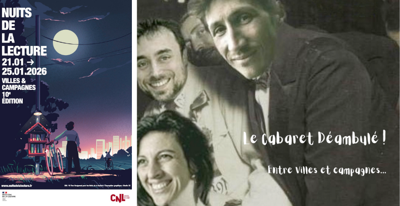 "Le cabaret déambulé !", spectacle d'improvisation à la Bibliothèque Vivian Maier - Grenoble 