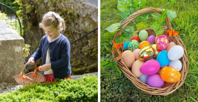 Chasse aux œufs au Château du Touvet