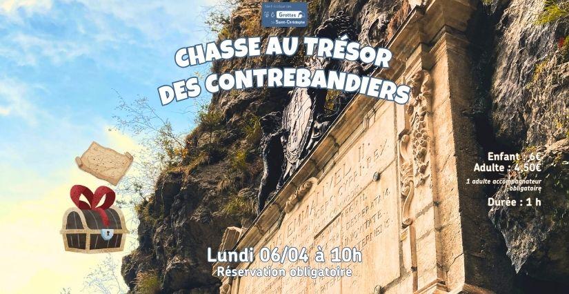 Chasse au trésor des contrebandiers aux Grottes de Saint-Christophe (73)