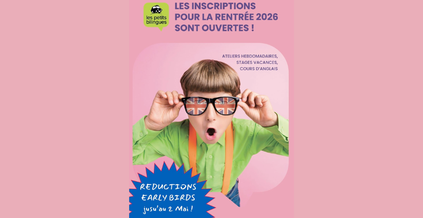 Offre spéciale rentrée 2026 avec Les Petits Bilingues ! - Grenoble, Montbonnot et Le Pont de Claix 