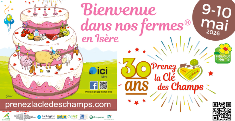 "Prenez la Clé des Champs", des animations dans les fermes en Isère