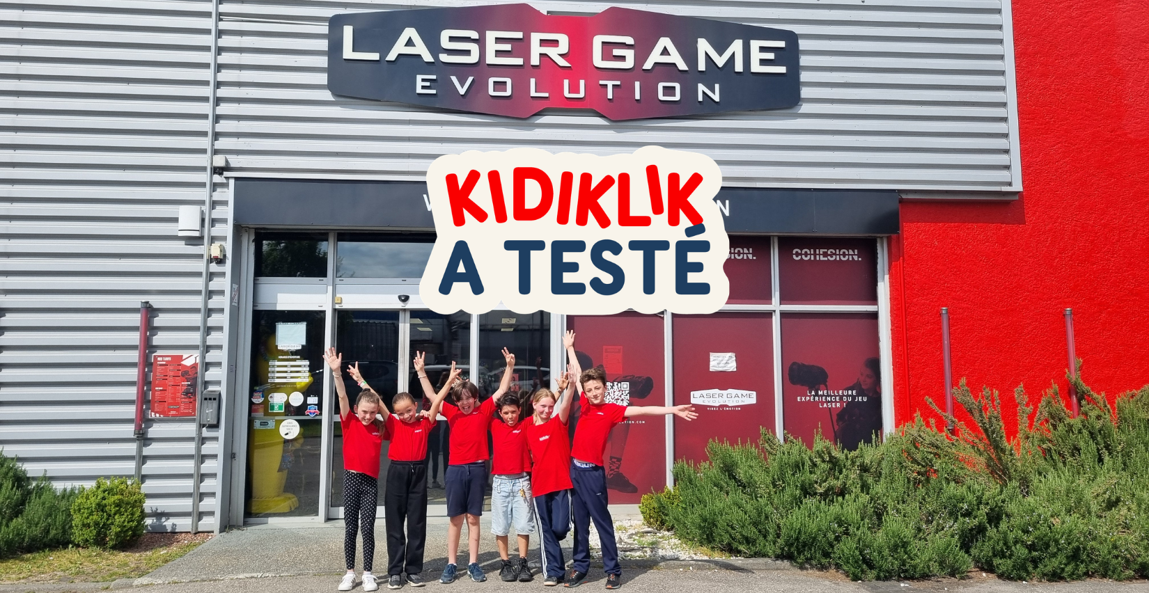REPORTAGE : Une journée 100% fun au Laser Game Evolution avec les Kidireporters !