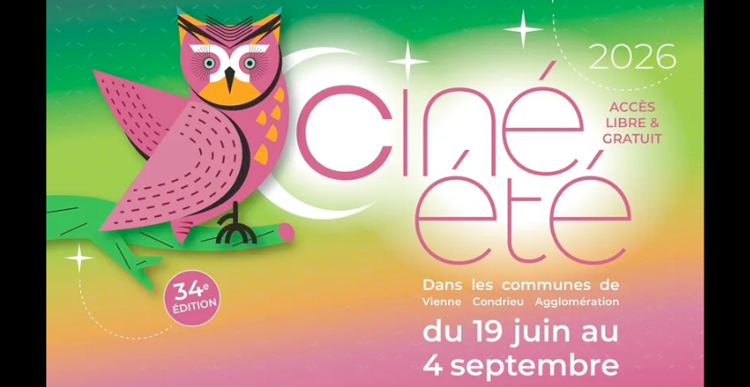 "Ciné été", cinéma en plein air - Vienne Condrieu Agglomération