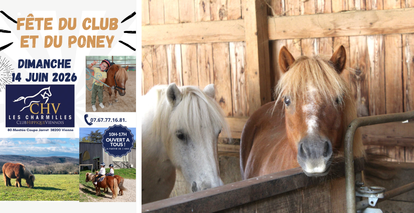 Fête du poney et du Club Hippique Viennois Les Charmilles - Vienne