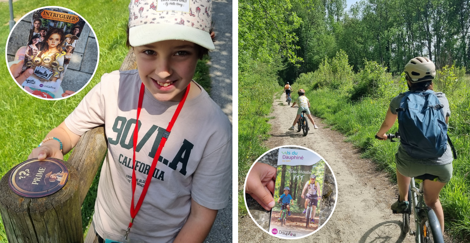 Profitez de l'été pour partir à l'aventure dans les Vals du Dauphiné ! Jeu d'enquête et circuit VTT en famille