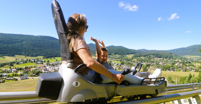 Speed Luge Vercors, luge 4 saisons pour toute la famille, dès 3 ans, à Autrans