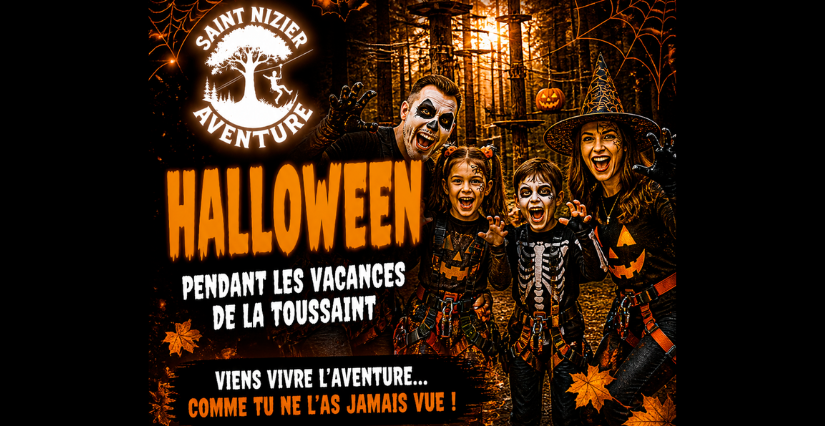 Halloween en famille à Saint Nizier Aventure : osez l'aventure déguisés ! - Saint-Nizier-du-Moucherotte