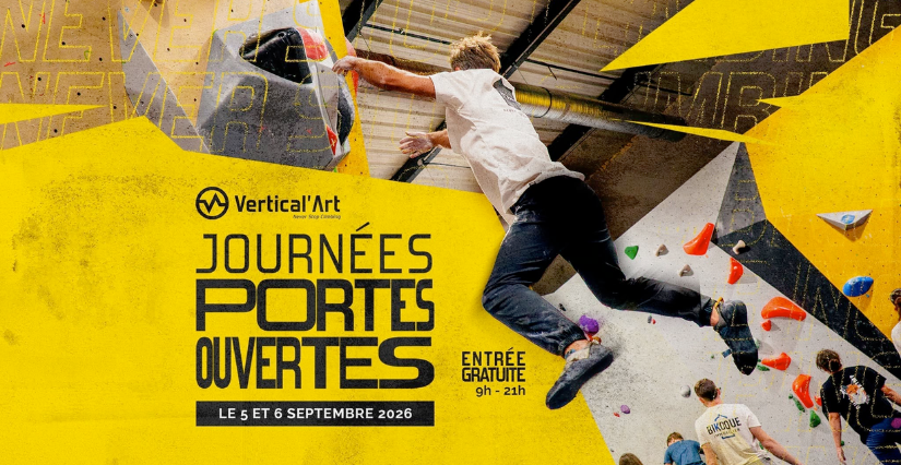 Journées portes ouvertes à la salle d'escalade Vertical'Art Grenoble - Saint-Martin-d'Hères